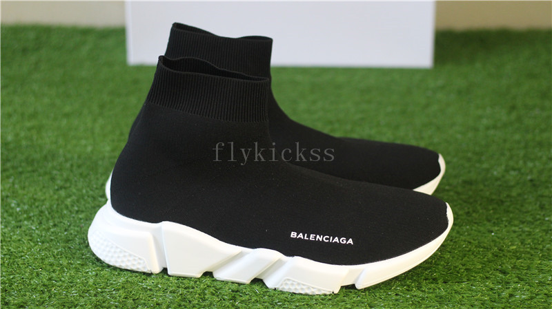 Balenciaga Speed Trainer Sock Race Runners Black